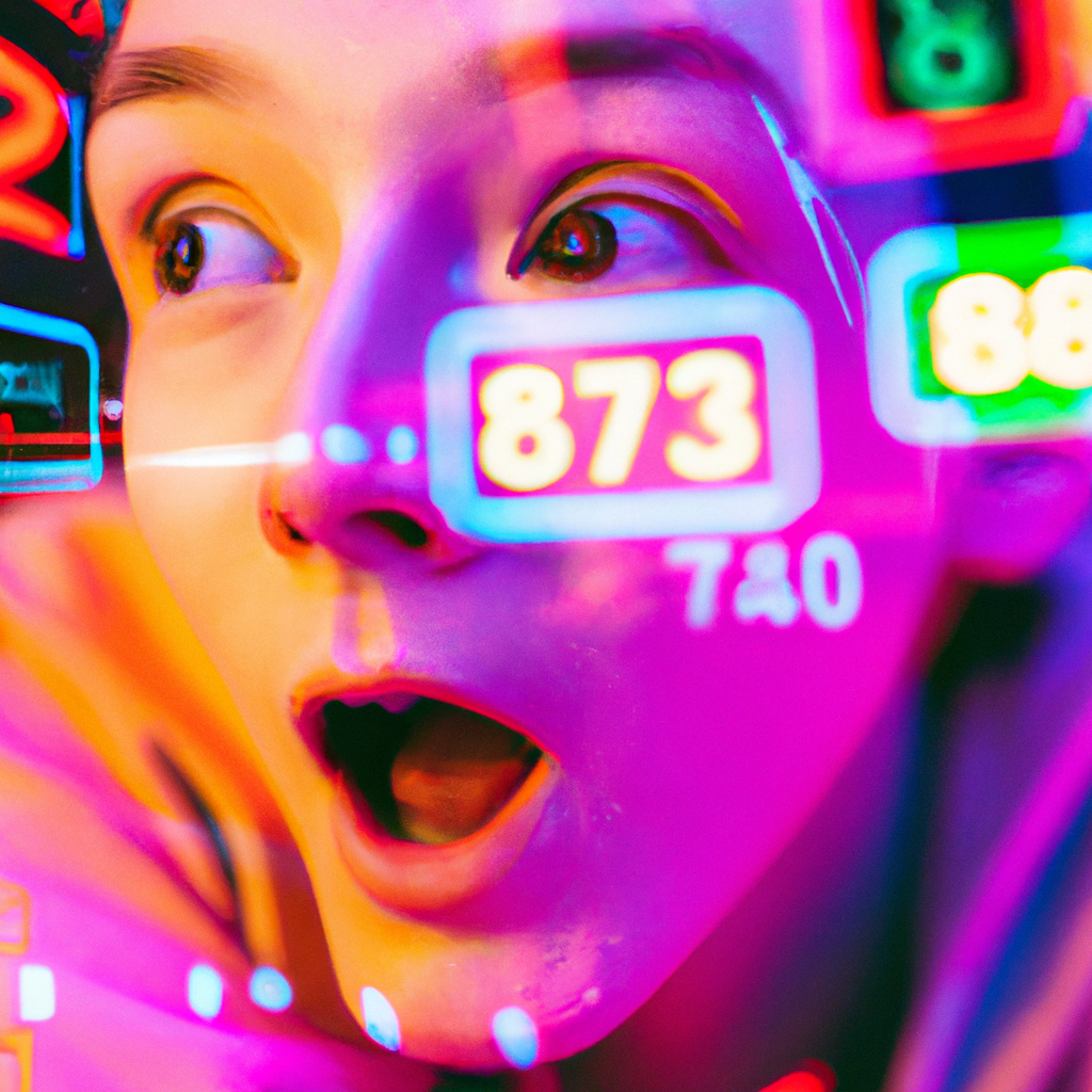 Player portrait — excited gamer